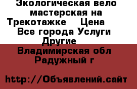 Экологическая вело мастерская на Трекотажке. › Цена ­ 10 - Все города Услуги » Другие   . Владимирская обл.,Радужный г.